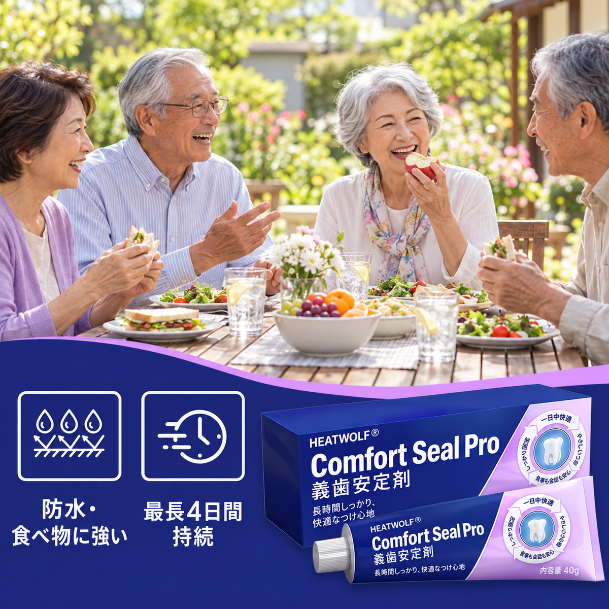 HEATWOLF® Comfort Seal Pro 入れ歯安定剤 商品画像5