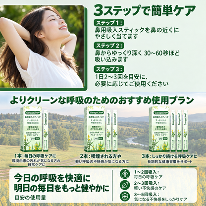 2️⃣GarageLine® ボタニカル マレイン 呼吸ケアディフューザー
