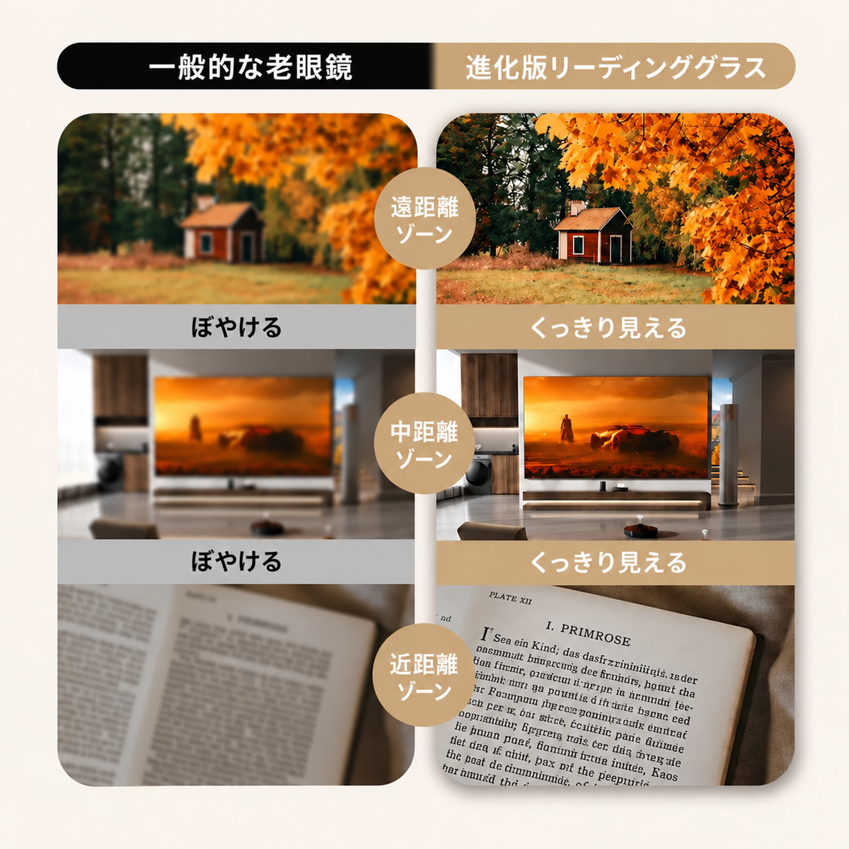 👓1️⃣夏のセール🔥ラストチャンス：60%OFF 👓 Oneswear® ✨ 自動調整HDリーディンググラス